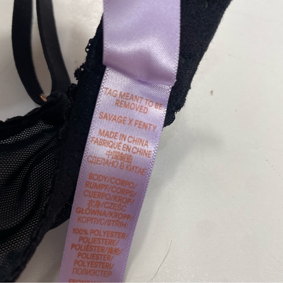 SAVAGE X FENTY • Eye Heart U Unlined Bra - Picture 5 of 6